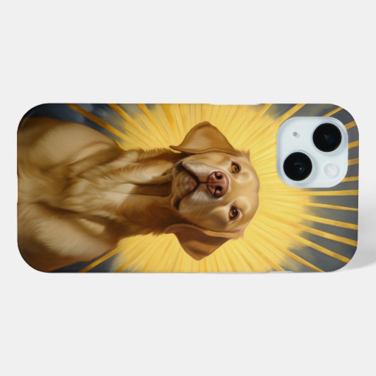 Saint Labrador Retriever Case-Mate iPhone Hülle (Rückseite (Horizontal))