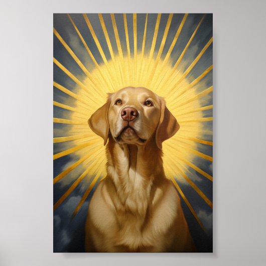 Saint Labrador Retriever Poster (Vorne)