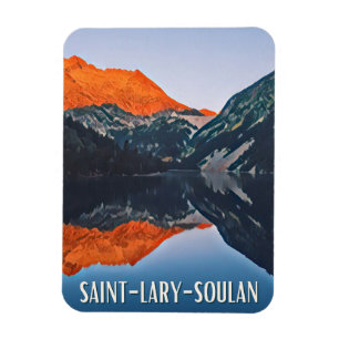 Saint-Lary-Soulan Skistation Magnet