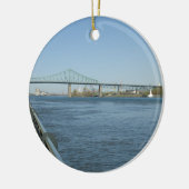 Saint Laurent-Fluss, Montreal Keramik Ornament (Links)