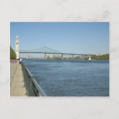 Saint Laurent River, Montreal Postkarte (Vorderseite)