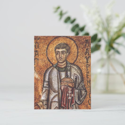 Saint Lawrence der Martyr (Stehend Vorderseite)