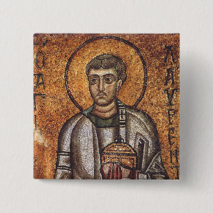 Saint Lawrence der Martyr Button