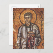 Saint Lawrence der Martyr Feiertagspostkarte (Vorne/Hinten)