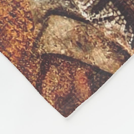 Saint Lawrence der Martyr Fleecedecke (Ecke)