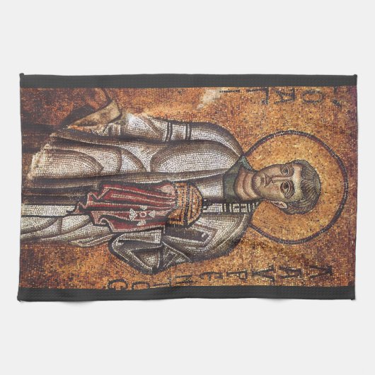 Saint Lawrence der Martyr Geschirrtuch (Horizontal)