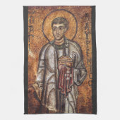 Saint Lawrence der Martyr Geschirrtuch (Vertikal)
