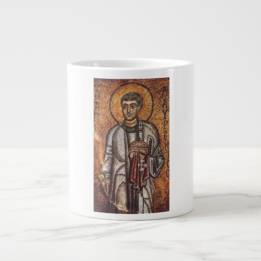 Saint Lawrence der Martyr Jumbo-Tasse (Vorderseite)