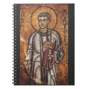 Saint Lawrence der Martyr Notizblock
