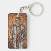 Saint Lawrence der Martyr Schlüsselanhänger (Rückseite)
