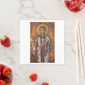 Saint Lawrence der Martyr Serviette (Beispiel)