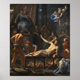 Saint Lawrence - Jean de Champaigne Kunst, Dichtun Poster