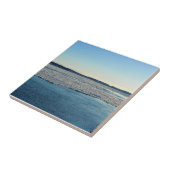 Saint Lawrence River im Winter, Quebec, Kanada Fliese (Seite)