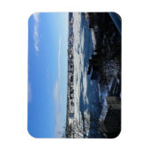 Saint Lawrence River im Winter, Quebec, Kanada Magnet (Vertikal)