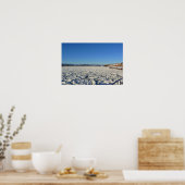 Saint Lawrence River im Winter, Quebec, Kanada Poster (Küche)