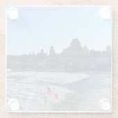 Saint Lawrence River & Old Quebec City, Quebec Glasuntersetzer (Rückseite)
