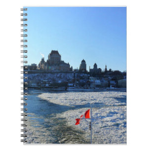 Saint Lawrence River & Old Quebec City, Quebec Notizblock