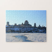 Saint Lawrence River & Old Quebec City, Quebec Puzzle (Horizontal)