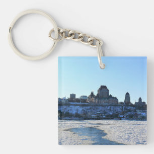 Saint Lawrence River & Old Quebec City, Quebec Schlüsselanhänger