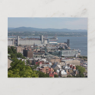 Saint Lawrence River, Quebec City Postcard Postkarte
