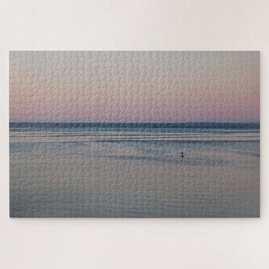 Saint Lawrence River, Winter Dusk Puzzle (Horizontal)