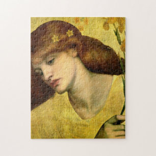 Saint Lily [Sancta Lilias] (von Gabriel Rossetti) Puzzle