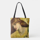 Saint Lily [Sancta Lilias] (von Gabriel Rossetti) Tasche (Rückseite)