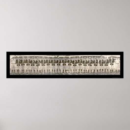 Saint Louis Browns Foto 1909 Poster (Vorne)