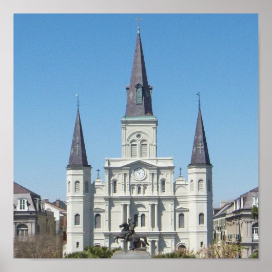Saint Louis Cathedral Poster (Vorne)