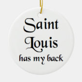 saint louis coffee mug keramik ornament (Vorne)