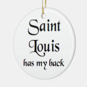 saint louis coffee mug keramik ornament (Links)