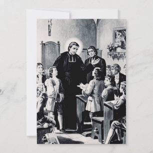 Saint Louis de Montfort französischer Priester Einladung
