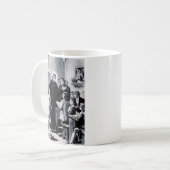 Saint Louis de Montfort französischer Priester Kaffeetasse (Vorderseite Links)
