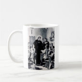 Saint Louis de Montfort französischer Priester Kaffeetasse (Links)