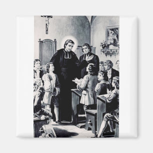 Saint Louis de Montfort französischer Priester Magnet