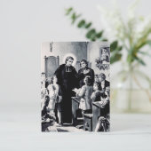 Saint Louis de Montfort französischer Priester Postkarte (Stehend Vorderseite)