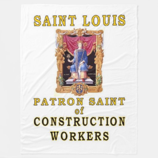 SAINT LOUIS FLEECEDECKE (Vorderseite)