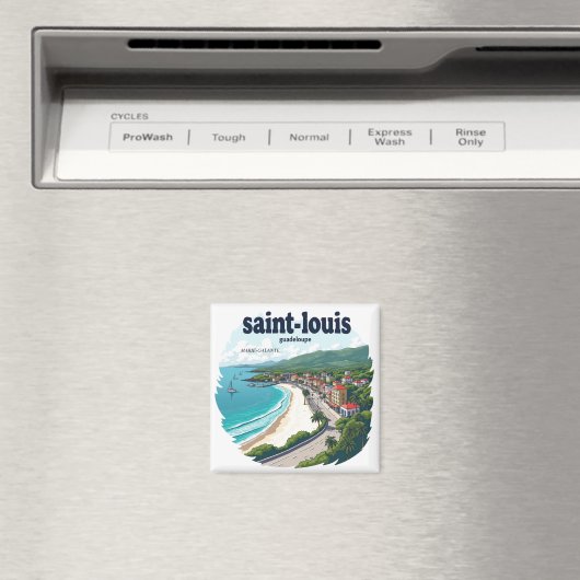 SAINT-LOUIS GUADELOUPE MAGNET (In Situ (Geschirrspüler))