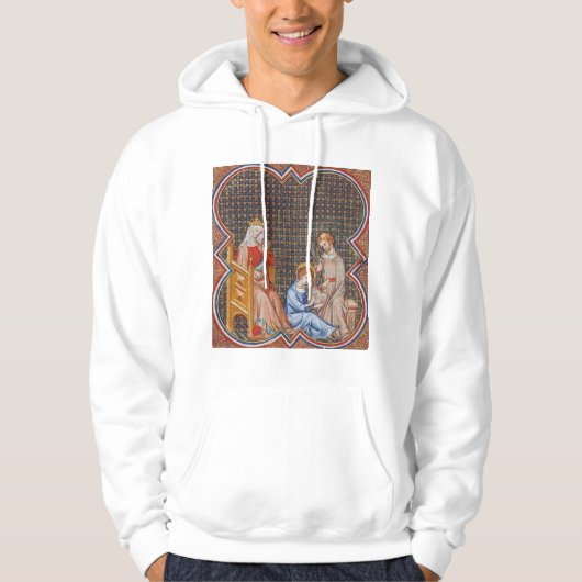 Saint-Louis IX von Frankreich Hoodie (Vorderseite)