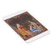 Saint-Louis IX von Frankreich Magnet (Rechte Seite)