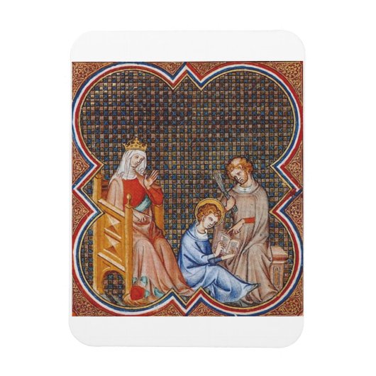 Saint-Louis IX von Frankreich Magnet (Vertikal)