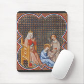 Saint-Louis IX von Frankreich Mousepad (Mit Mouse)