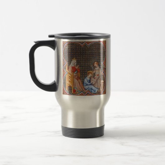 Saint-Louis IX von Frankreich Reisebecher (Links)