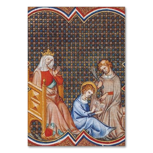 Saint-Louis IX von Frankreich Tischnummer (Vorderseite)