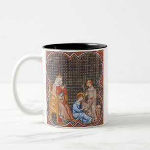 Saint-Louis IX von Frankreich Zweifarbige Tasse