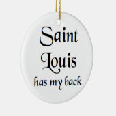 Saint Louis Kaffeetasse Keramik Ornament (Rechts)