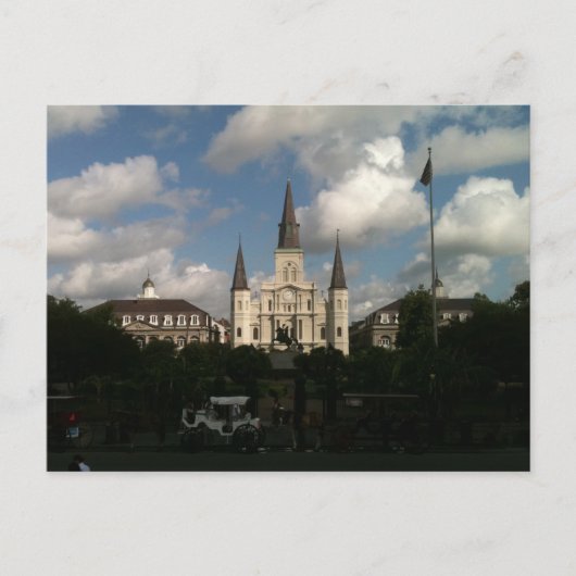 Saint Louis Kathedrale New Orleans Louisiana Postkarte (Vorderseite)