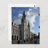 Saint Louis Kathedrale New Orleans Louisiana Postkarte (Vorne/Hinten)