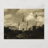 Saint Louis Kathedrale New Orleans Louisiana Postkarte (Vorderseite)