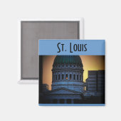 Saint Louis Magnet (Vorderseite/Rückseite)